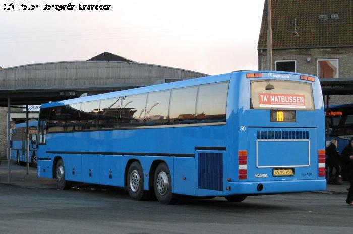 De Grønne Busser 50, Århus Rutebilstation - Rute 118L