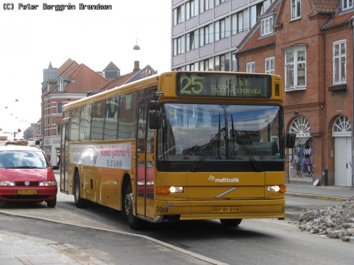 Århus Sporveje 390, Frederiks Allé - Linie 25