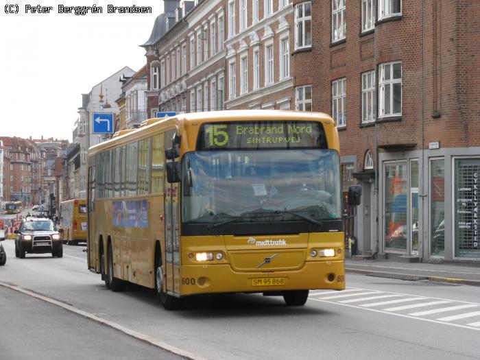 Århus Sporveje 600, Frederiks Allé - Linie 15