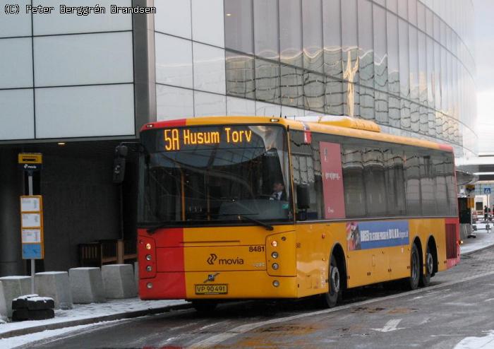 Netbus 8481, Københavns Lufthavn Terminal 2 - Linie 5A