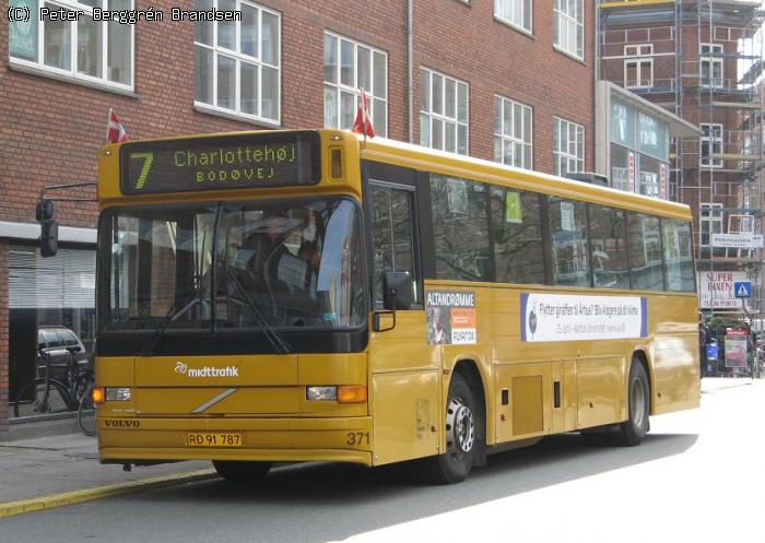 Århus Sporveje 371, Vesterbro Torv - Linie 7