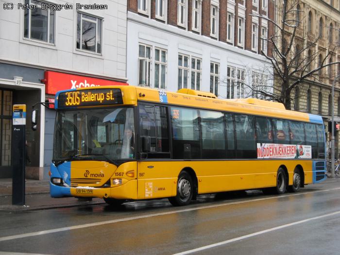 Arriva 1567, Nørreport St. - Linie 350S