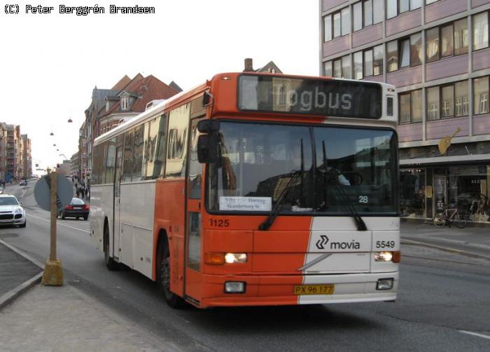 Arriva 5549, Frederiks Allé, Århus - Arrivatog