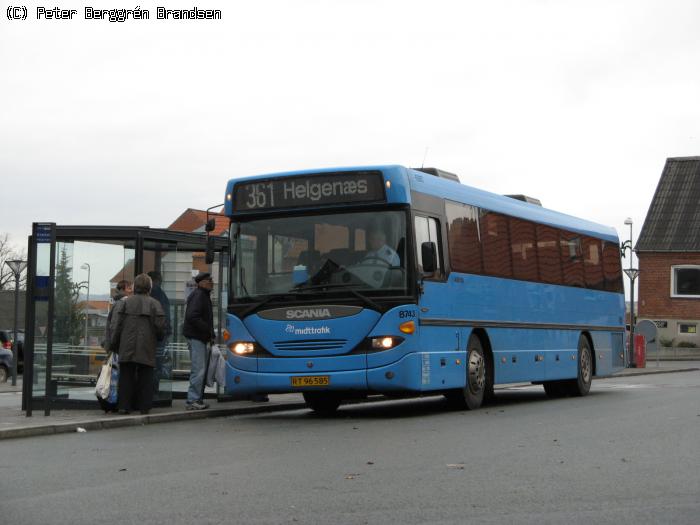 Arriva 8743, Rønde Busterminal - Rute 361