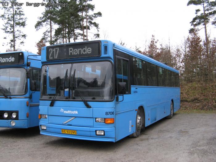 Arriva 8706, Rostved garage