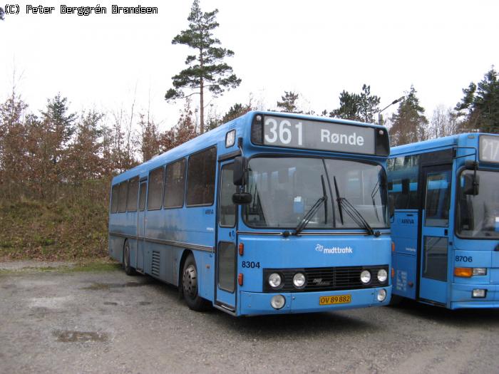 Arriva 8304, Rostved garage