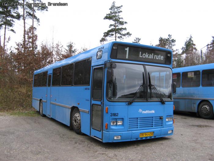 Arriva 3182, Rostved garage