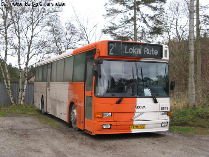 Arriva 5549, Rostved Garage