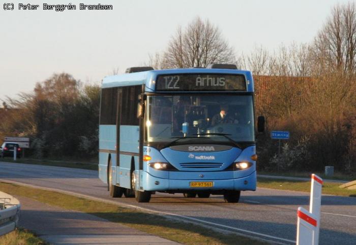 Arriva 8709, Grenåvej, Skæring - Rute 122