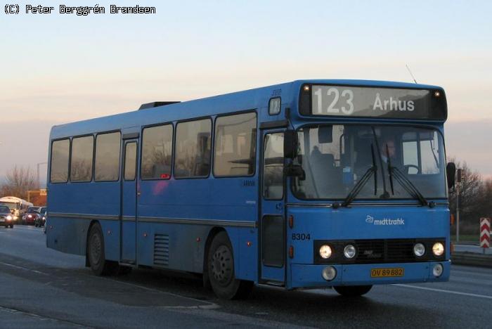 Arriva 8304, Grenåvej, Vejlby - Rute 123