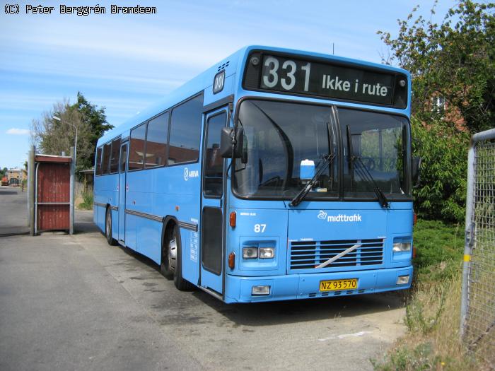 Arriva 87, Odder garage