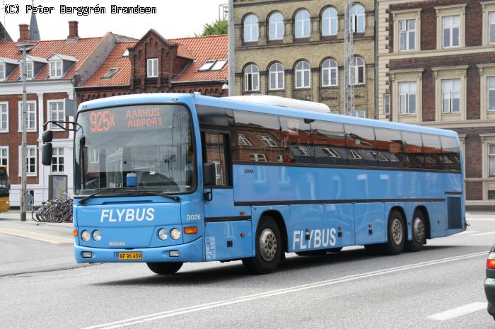 Arriva 3026, Sønder Allé, Århus - Rute 925X