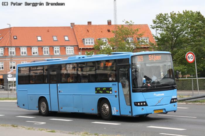 Arriva 5538, Skanderborgvej, Viby - Rute 109