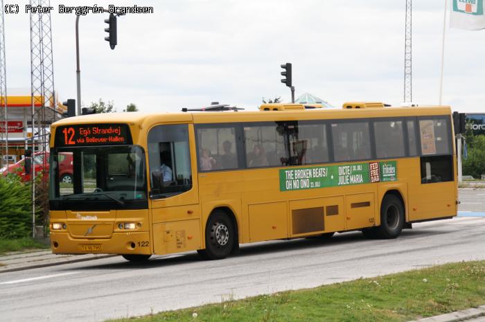 Århus Sporveje 122, Skolevangs Allé - Linie 12