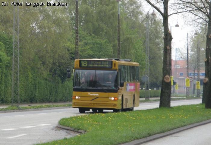 Århus Sporveje 350, Marselis Boulevard - Linie 18