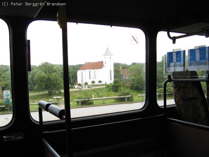 Wulff Bus 3204, ved Mariager Klosterkirke