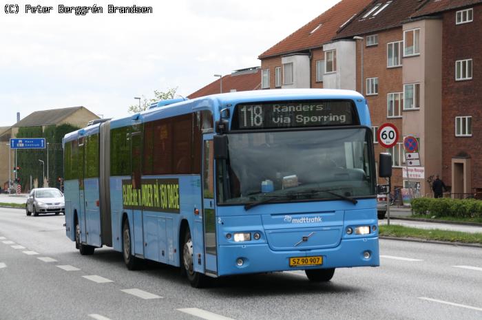 De Grønne Busser 2, Randersvej, Århus - Rute 118