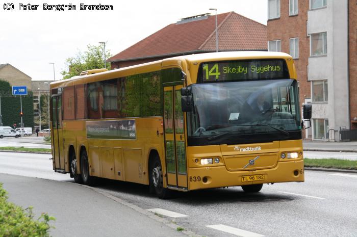 Århus Sporveje 639, Randersvej - Linie 14