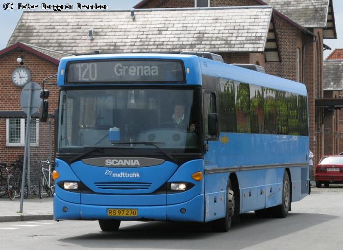 Wulff Bus 3249, Grenaa Trafikterminal