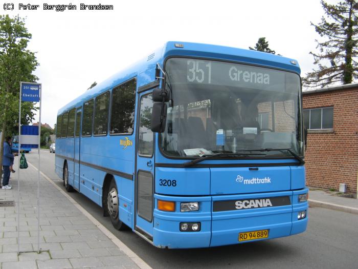 Wulff Bus 3208, Grenaa Trafikterminal