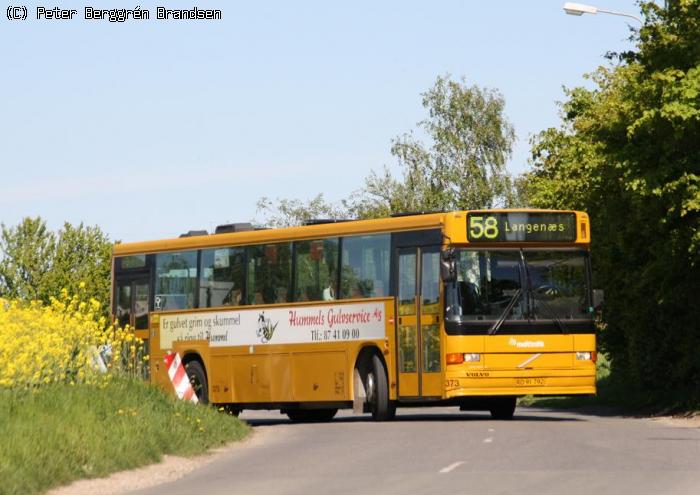 Århus Sporveje 373, Hesselballevej/Skødstrupvej - Linie 58