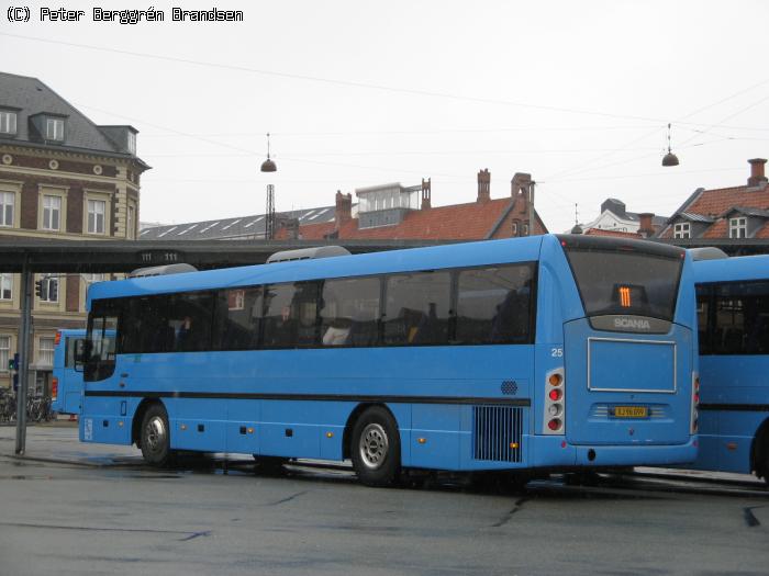 De Grønne Busser 25, Århus Rutebilstation - Rute 111