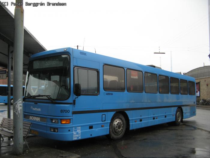 Arriva 8700, Århus Rutebilstation - Rute 109