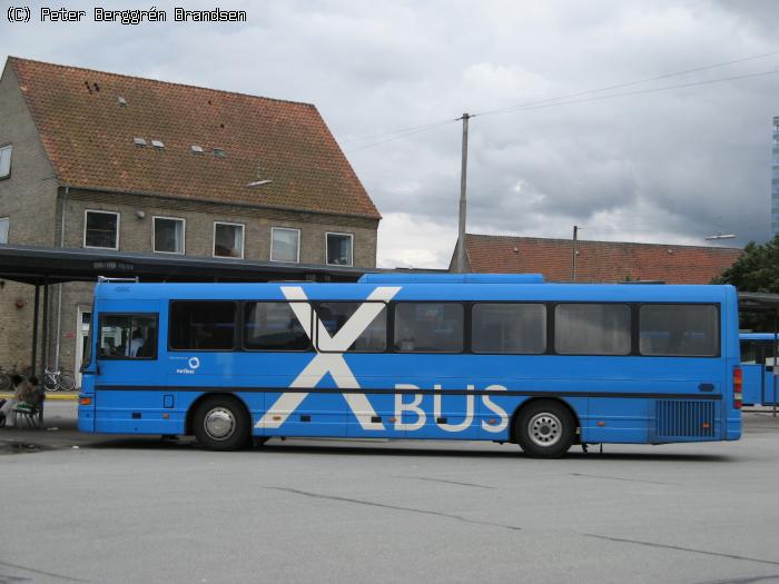 Netbus 108, Århus Rutebilstation