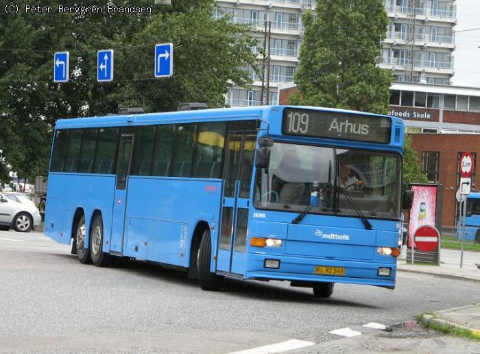 Veolia 2696, Århus Rutebilstation