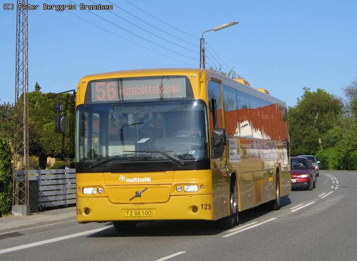 Århus Sporveje 125, Egå Strandvej - Linie 56