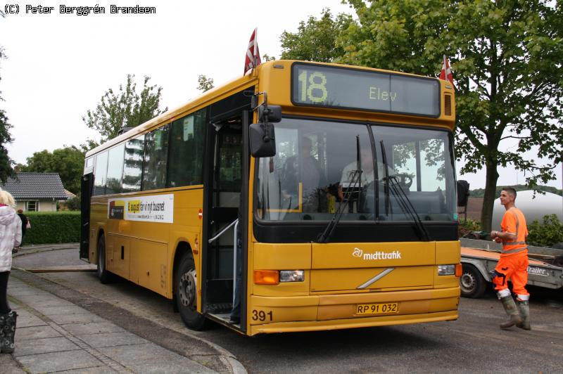 Århus Sporveje 391, Elev - Linie 18 FØRSTE DAG