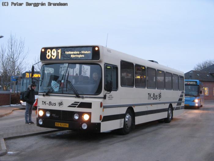 TK-Bus 2, Bjerringbro St. - Rute 891