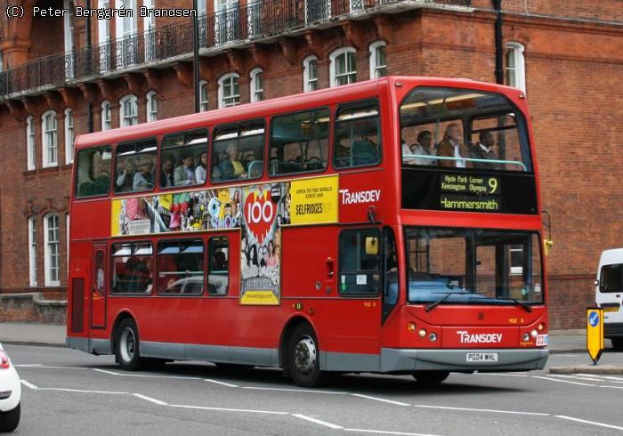 Transdev VLE8, Kensington Gore, Knightsbridge - Linie 9