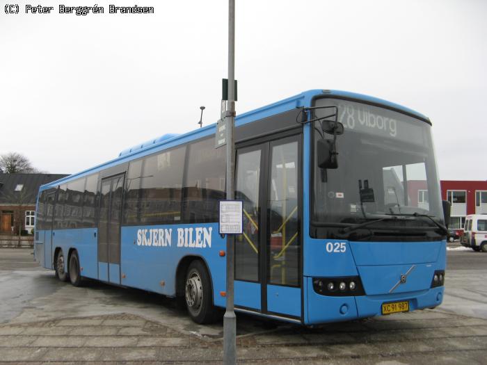 Skjern Bilen 025, Holstebro Rutebilstation - Rute 28