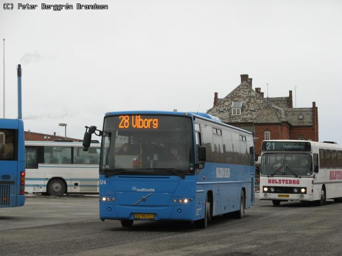 Skjern Bilen 024, Holstebro Rutebilstation - Rute 28