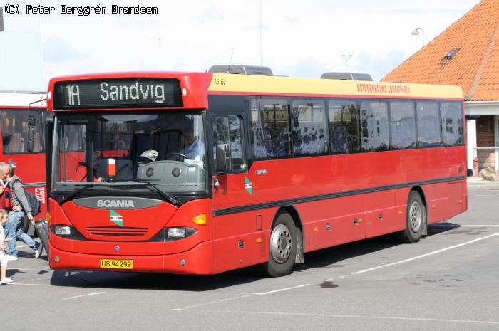 Østbornholm Lokaltrafik "Rasmus", Rønne Havn - Rute 1A