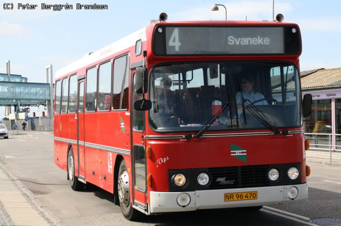 Gudhjem Bus "Vips", Rønne Havn - Rute 4