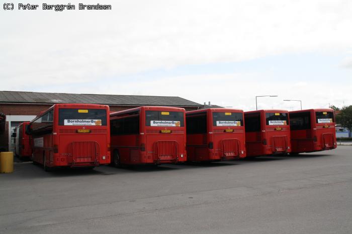 Ex Iversen Busser 7668, 7664, 7660, 7666 & 7661, Rønne