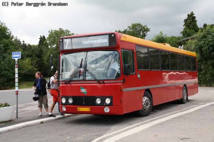 Østbornholms Lokaltrafik "Gry", Gudhjem Øvre Busstation - Rute 7