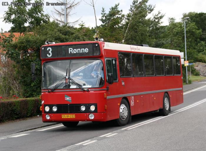 Gudhjem Bus "Kjælingen", Gudhjem Øvre Busstation - Rute 3