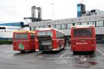 Østbornholms Lokaltrafik "Jane", Allinge Turistfart 2 & Gudhjem Bus "Kjælingen", Rønne Havn - Rute 1, 2 & 3