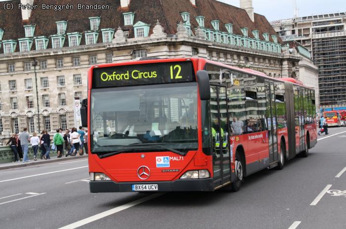 London Central MAL71, Westminster Bridge - Linie 12