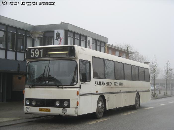 Skjern Bilen 044, Tarm Rutebilstation - Rute 591