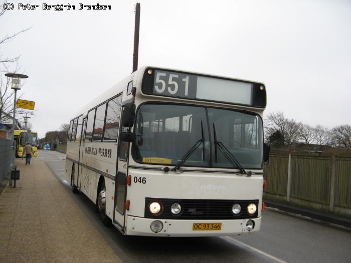 Skjern Bilen 046, Skjern Rutebilstation - Rute 551