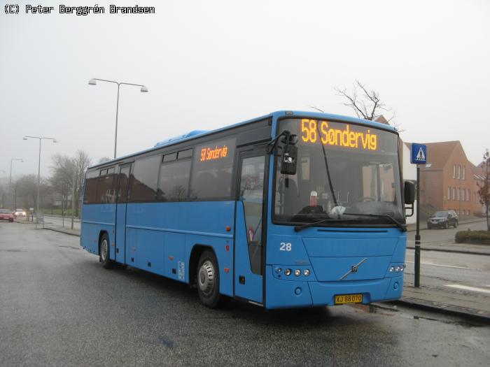 Skjern Bilen 028, Ringkøbing Rtb. - Rute 58