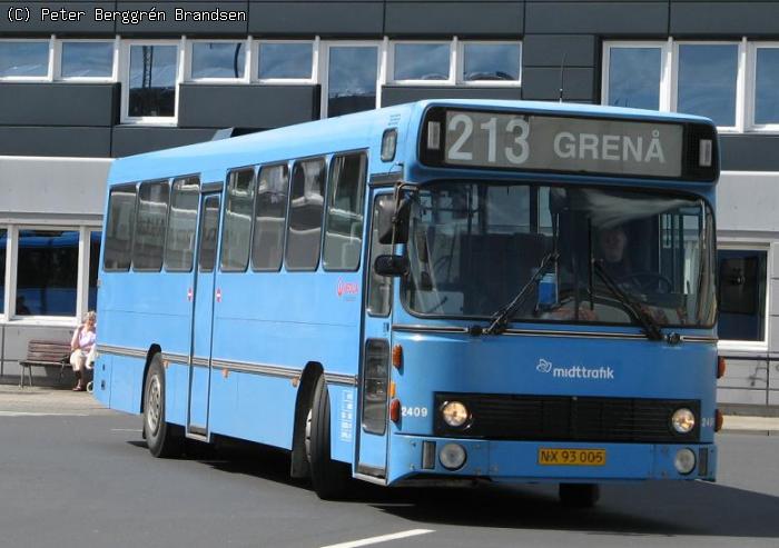 Veolia 2409, Randers Busterminal - Rute 213