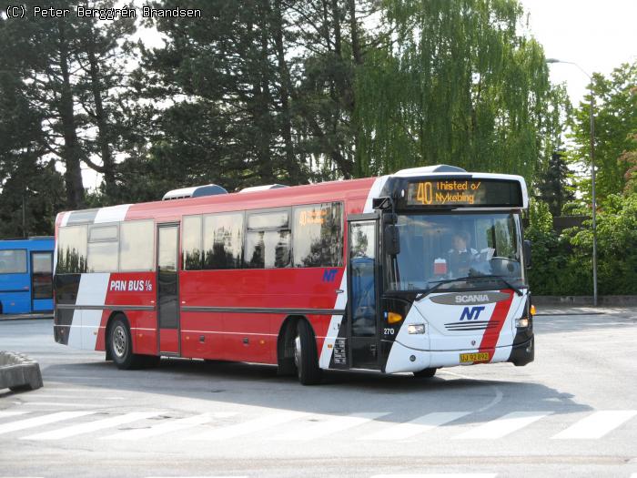 Pan Bus 270, Skive Rutebilstation - Rute 40