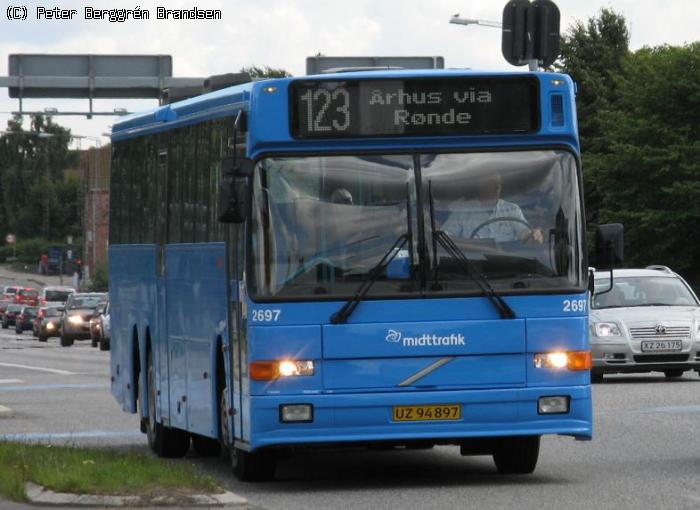 Veolia 2697, Veri Centret, Vejlby - Rute 123