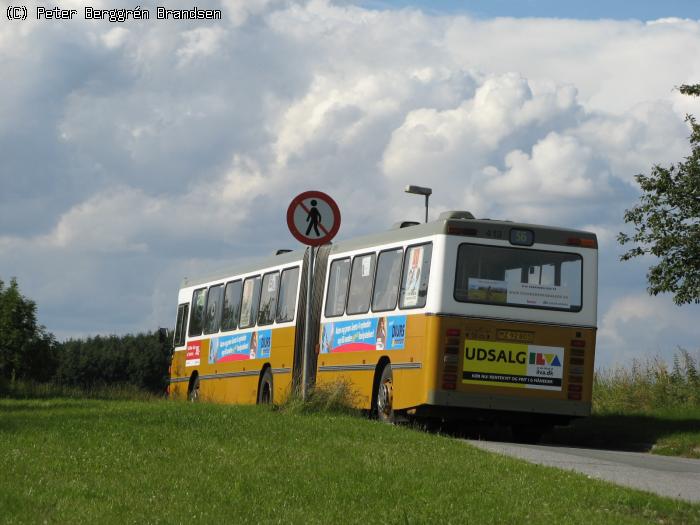 Århus Sporveje 413, Skæring Busvej - Linie 56