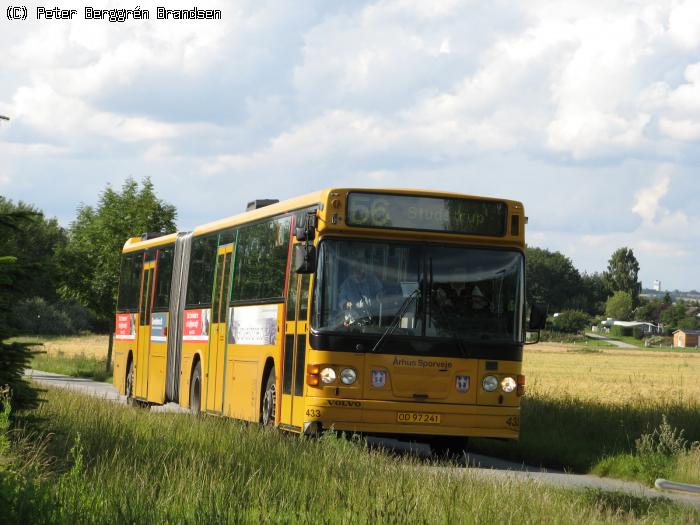 Århus Sporveje 433, Skæring Busvej - Linie 56